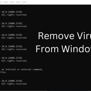 How to Remove a Virus from a Windows Computer